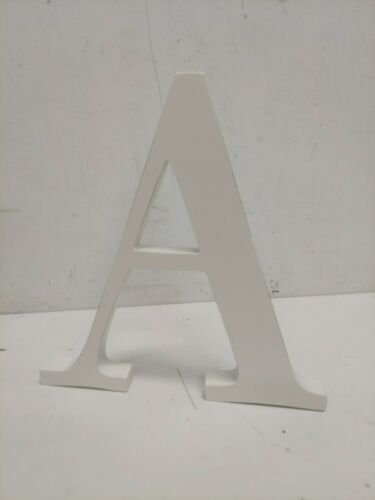 Pottery Barn Kids- Wall Letter 8" Inch Simply White “a” Wall Hanging Room Decor